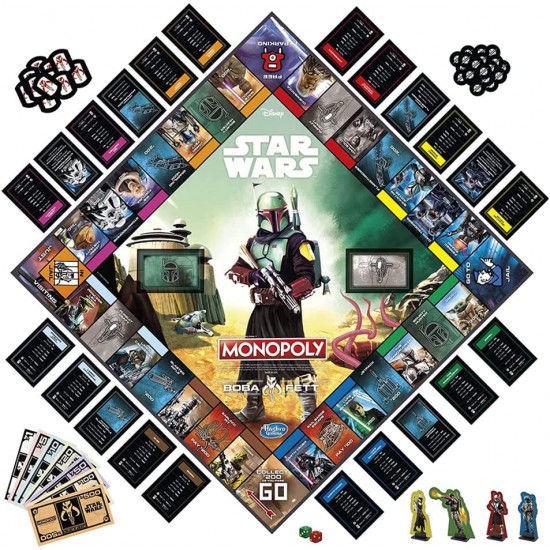 Monopoly: Star Wars - Boba Fett Edition