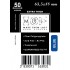 Card Sleeves MTL Blue 63,5x88mm
