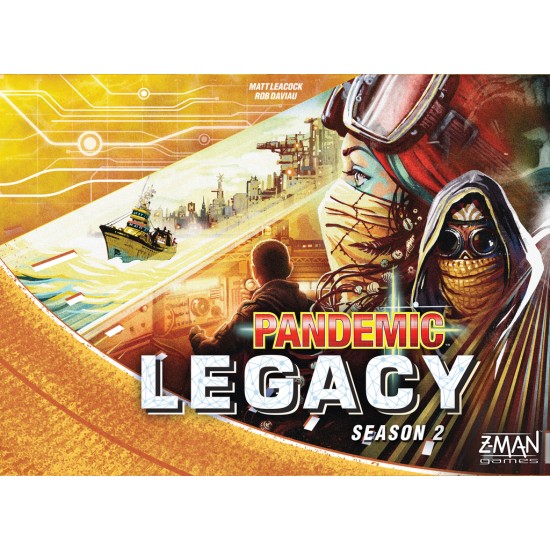 Pandemic Legacy: Season 2 - rumena naslovnica